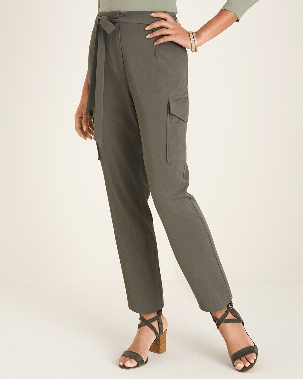 Soft Utility Ankle Pants