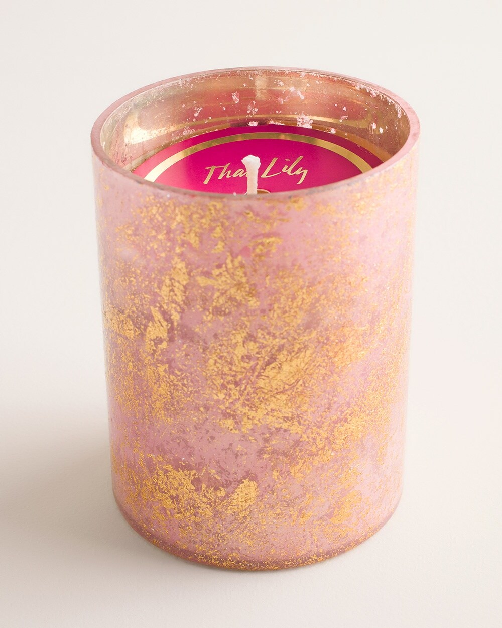 Thai Lily Glass Candle