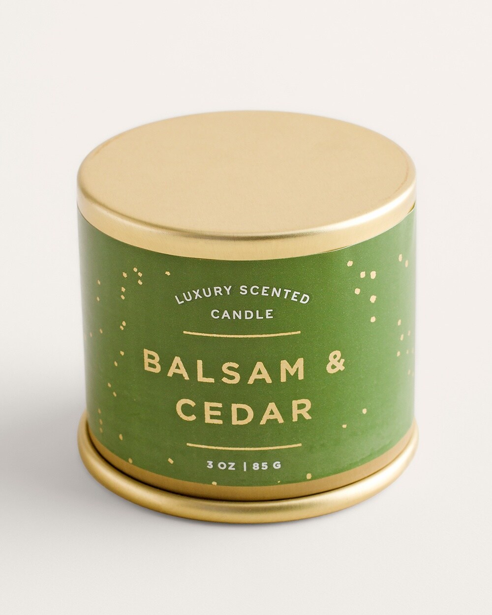 Balsam Cedar Demi Tin Candle