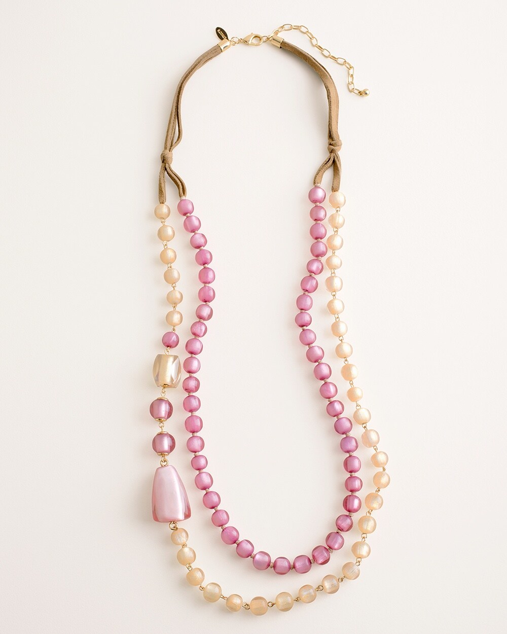 Violet Multi-Strand Necklace