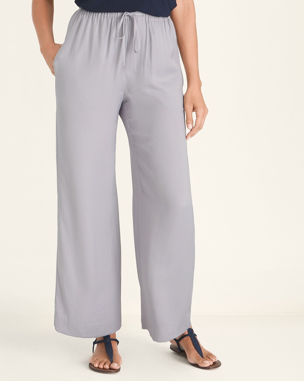 Relaxed Pull-On Pants