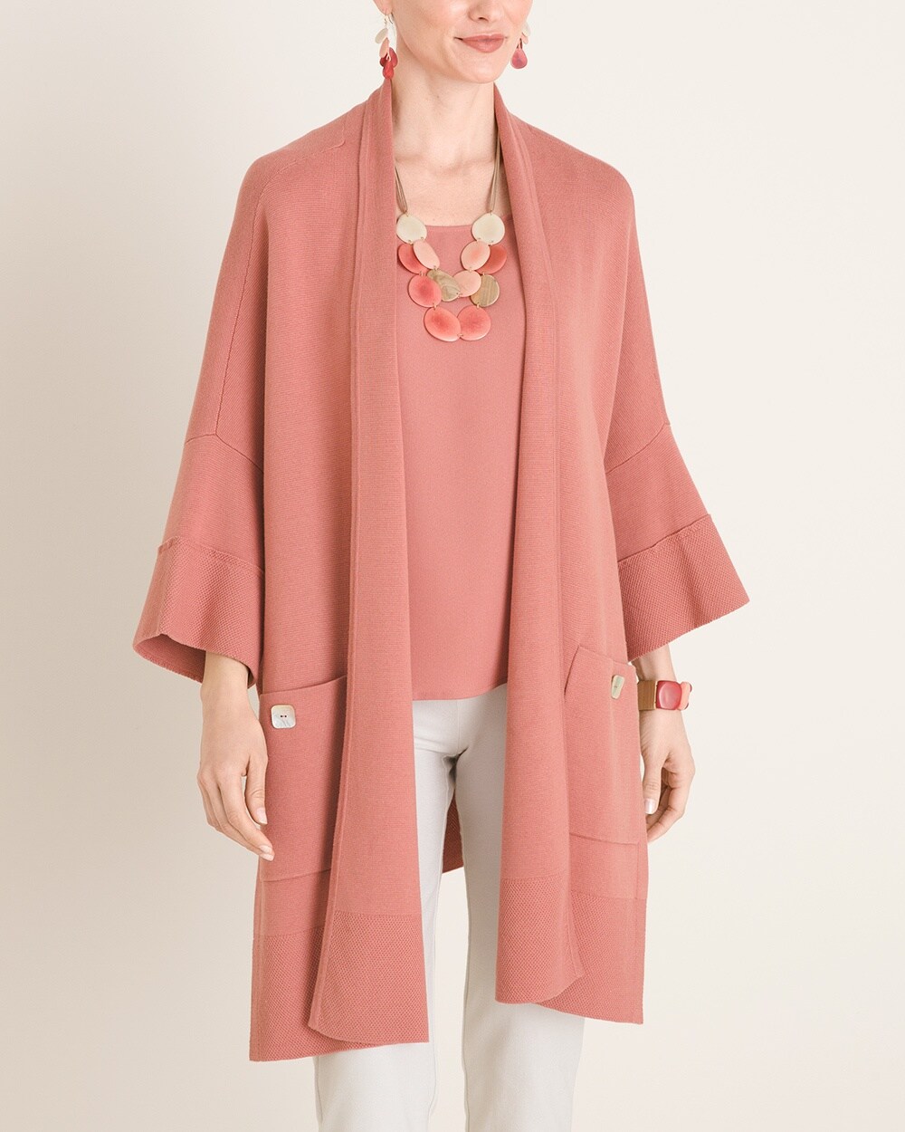 Marla Wynne for Chico's Kimono Sweater