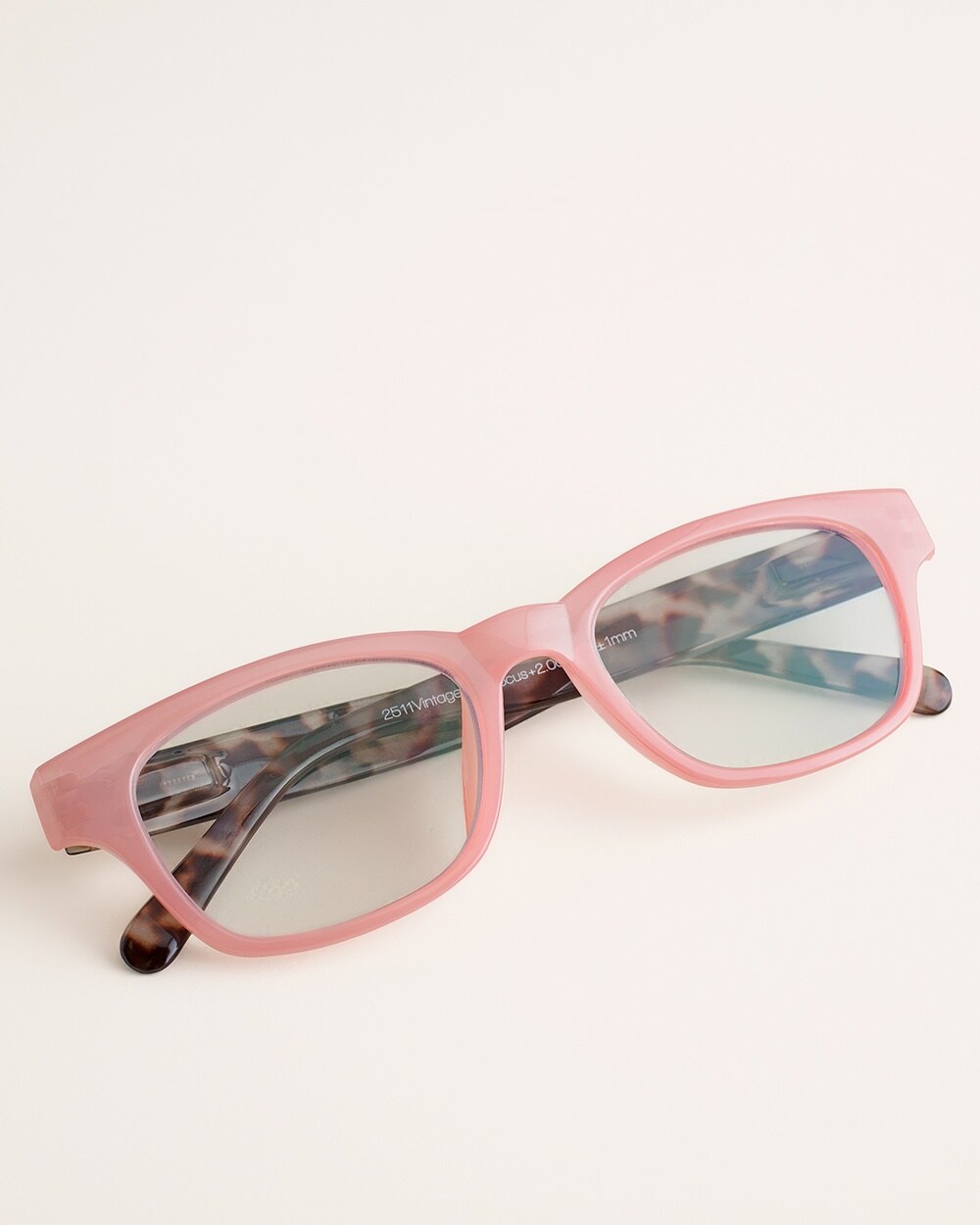 Peepers Focus Vintage Vibes Pink Reading Glasses