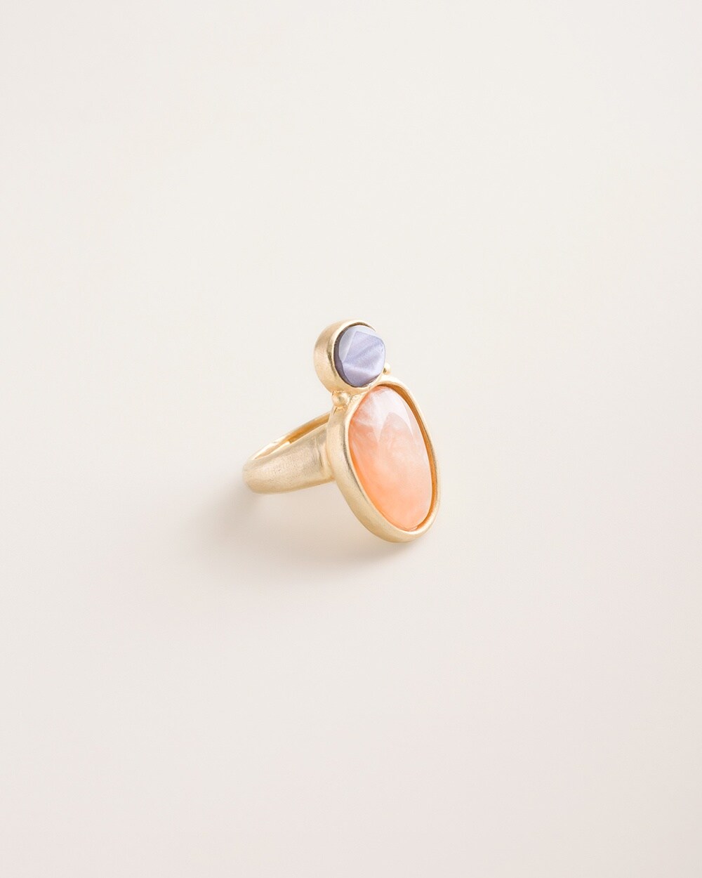 Colorful Simulated Stone Ring