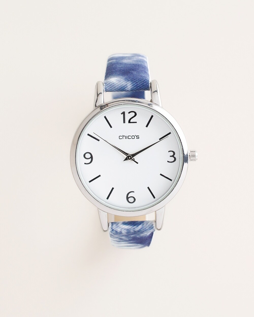 Blue Tie-Dye Watch