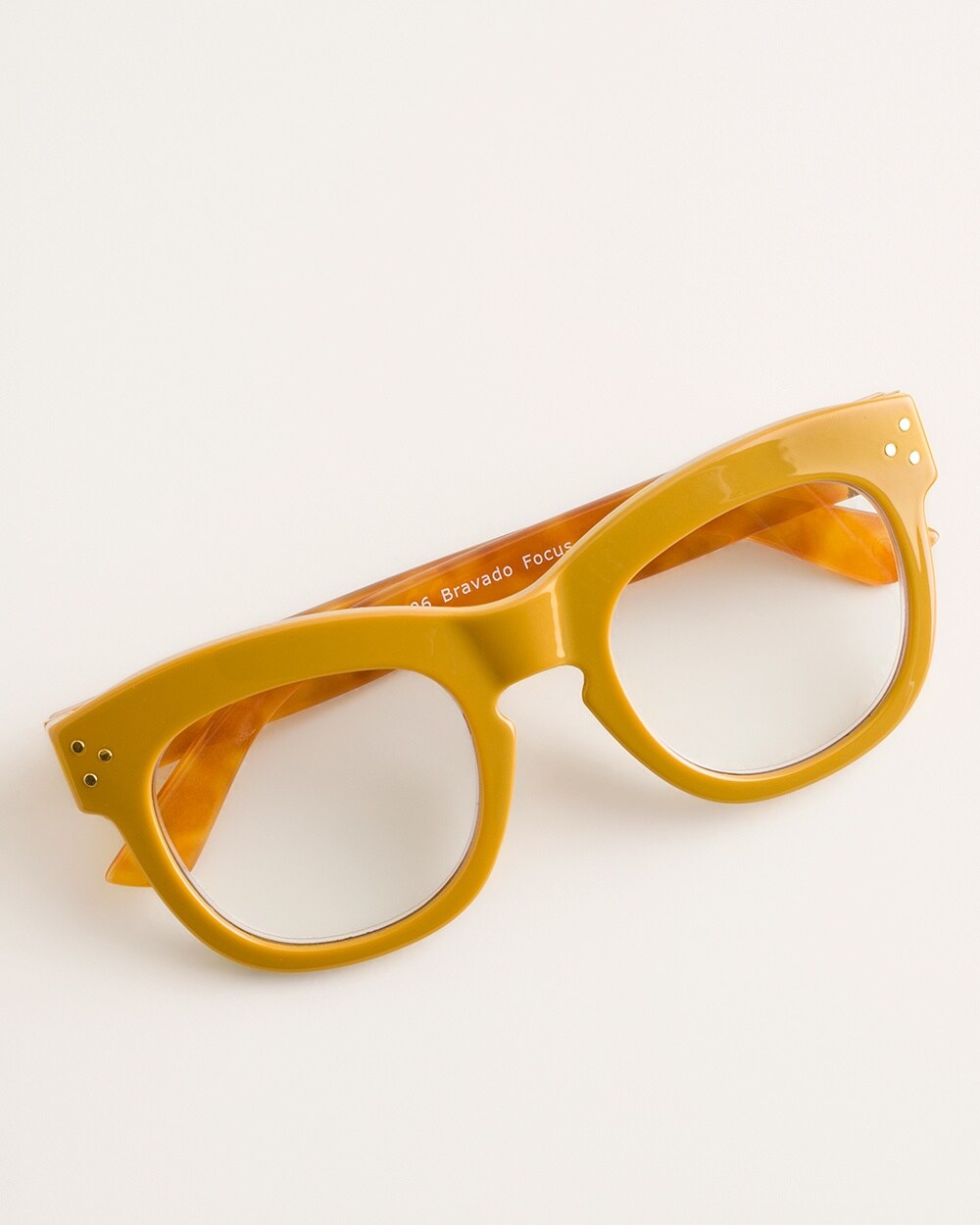 Peepers Focus Bravado Yellow Reading Glasses