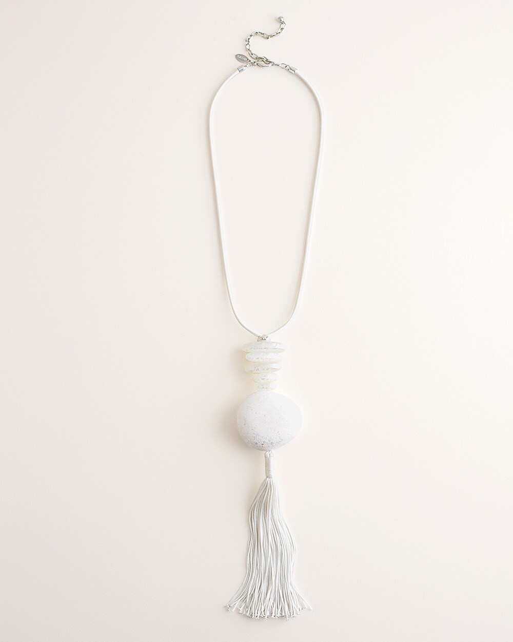 White Pendant Necklace