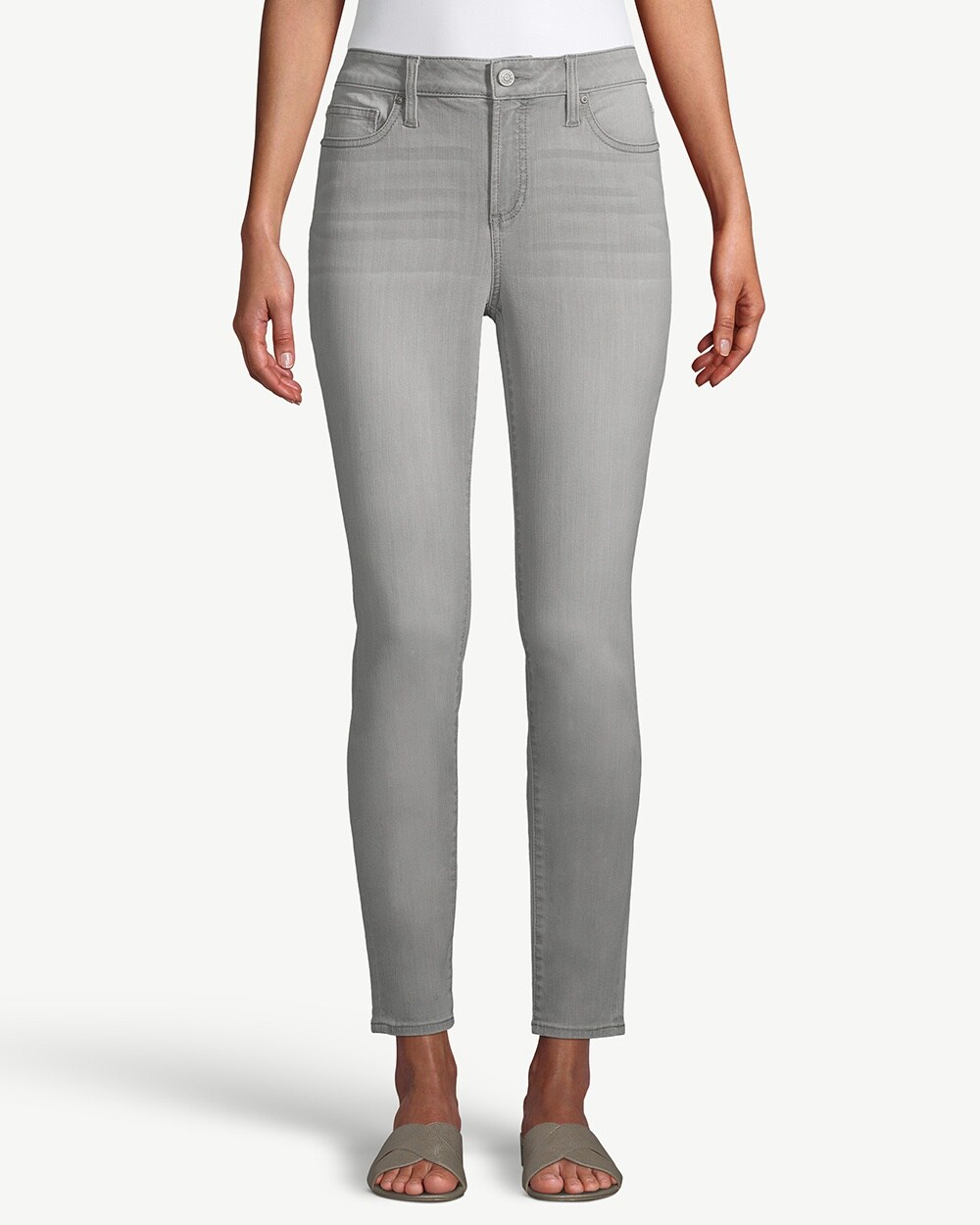 High-Rise Skinny Ankle Jeans