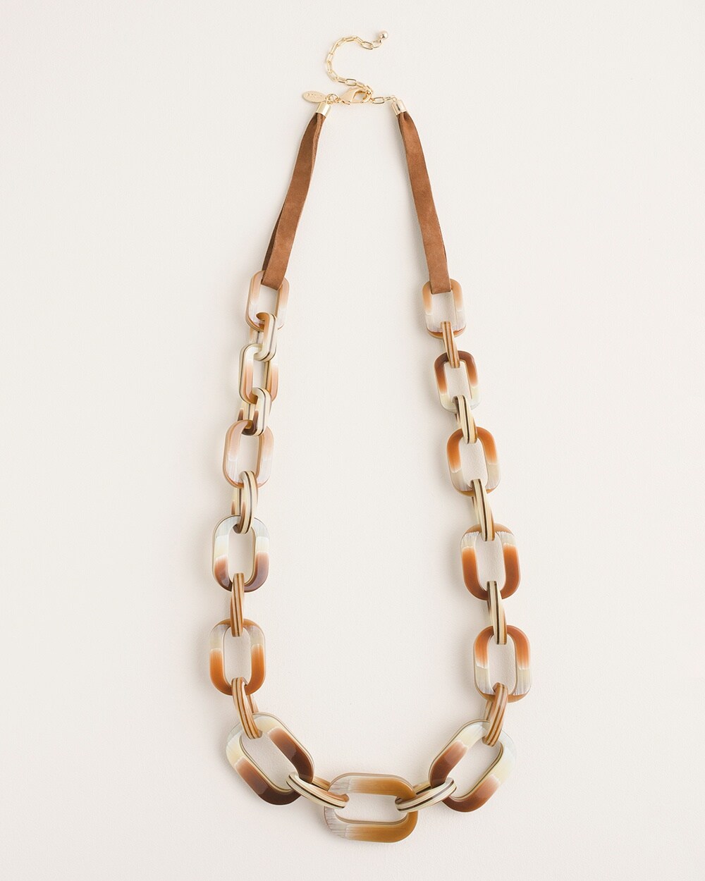 Long Ombre Link Necklace