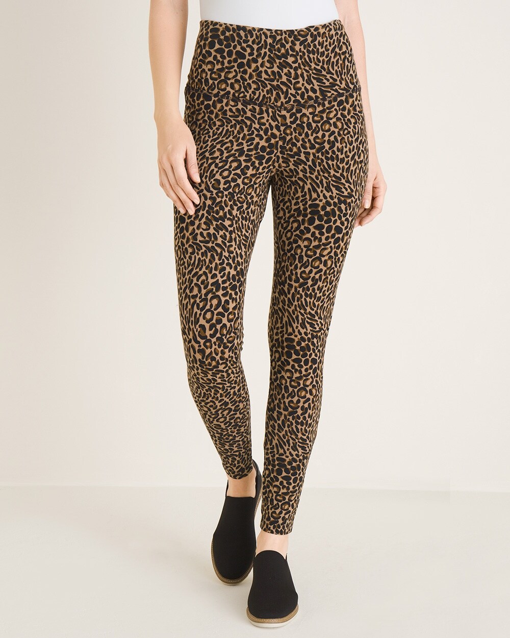 Zenergy So Slimming Cheetah-Print Leggings