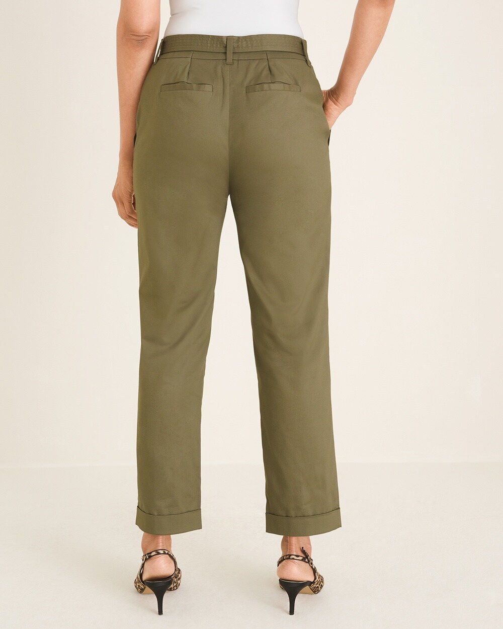 Belted Utility Ankle Pants - Chico's
