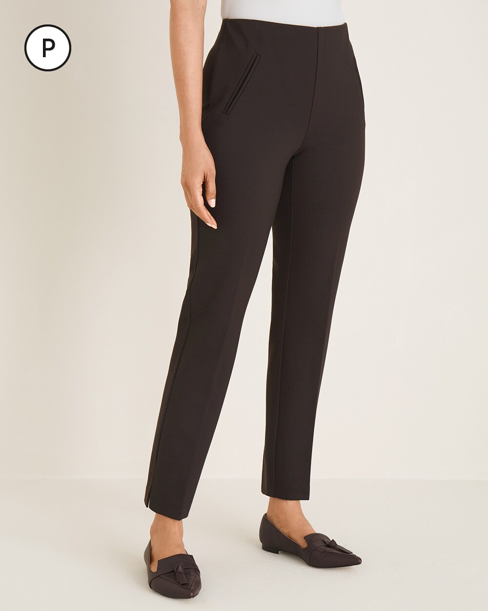 So Slimming Petite Juliet Side-Vent Ankle Pants - Chico's