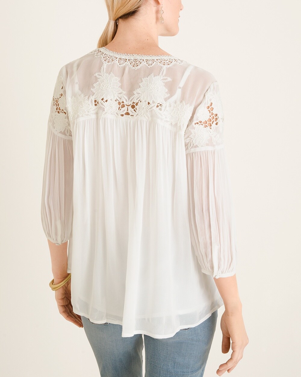 Beaded Peasant Blouse - Chico's