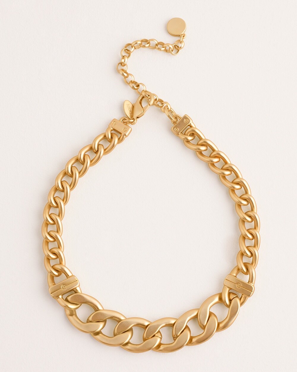 Goldtone Chain Necklace
