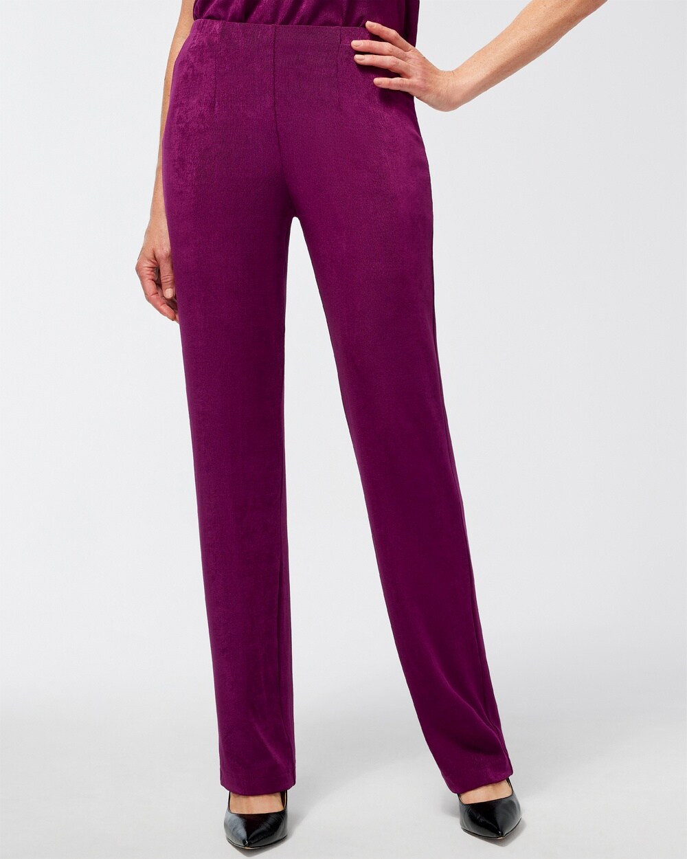 Travelers Collection Chelsea Seamed Pants Tall Length - Chico's