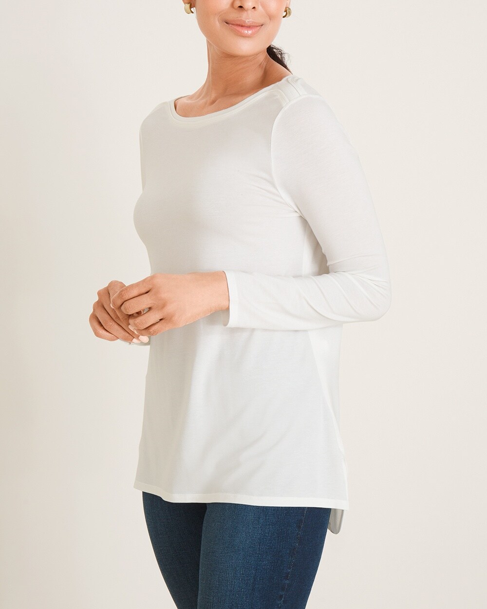 Solid Knit Tunic