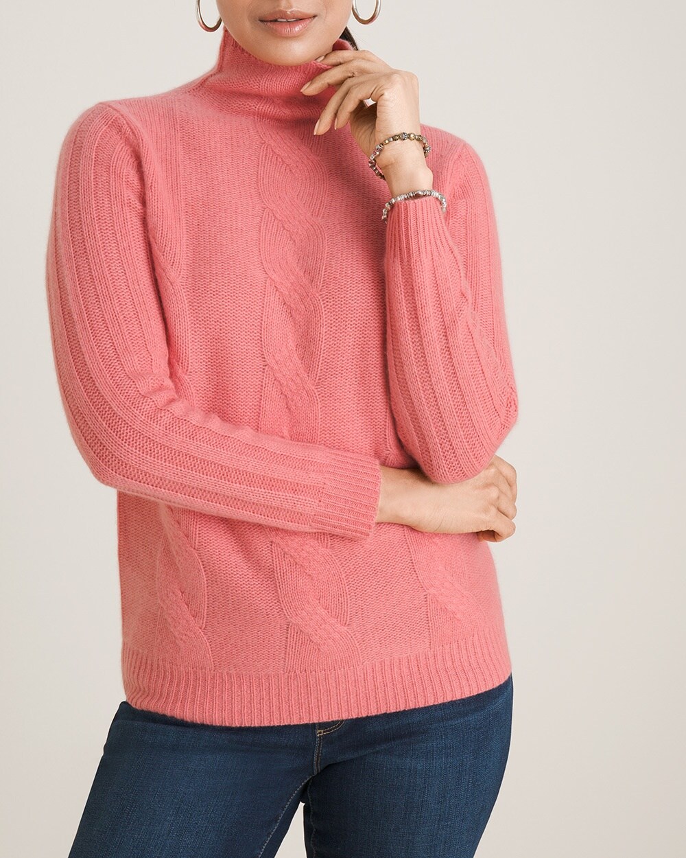 Cashmere Cable Sweater