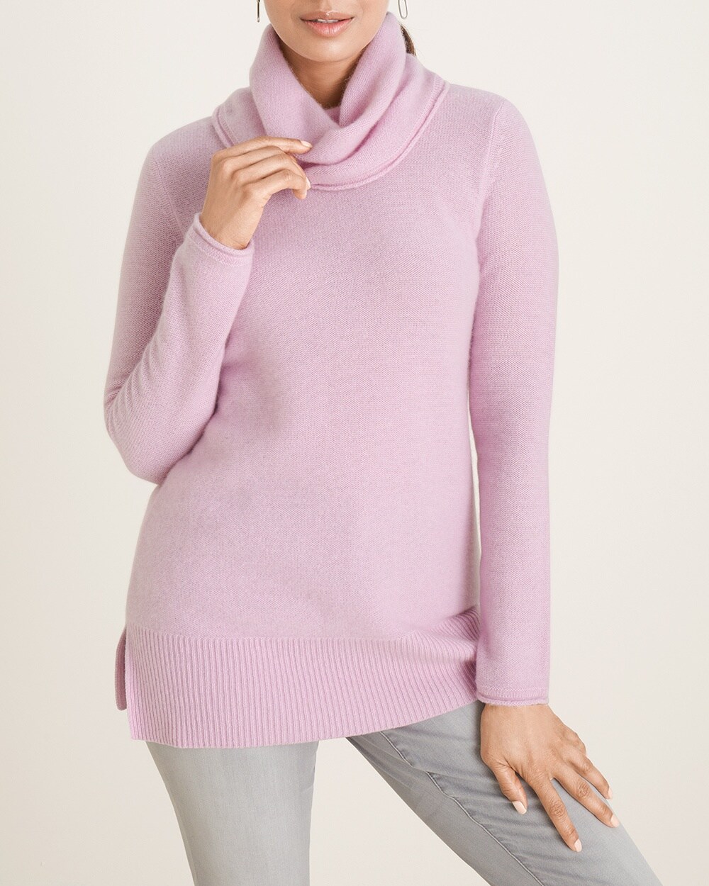 Cashmere Cowlneck Sweater
