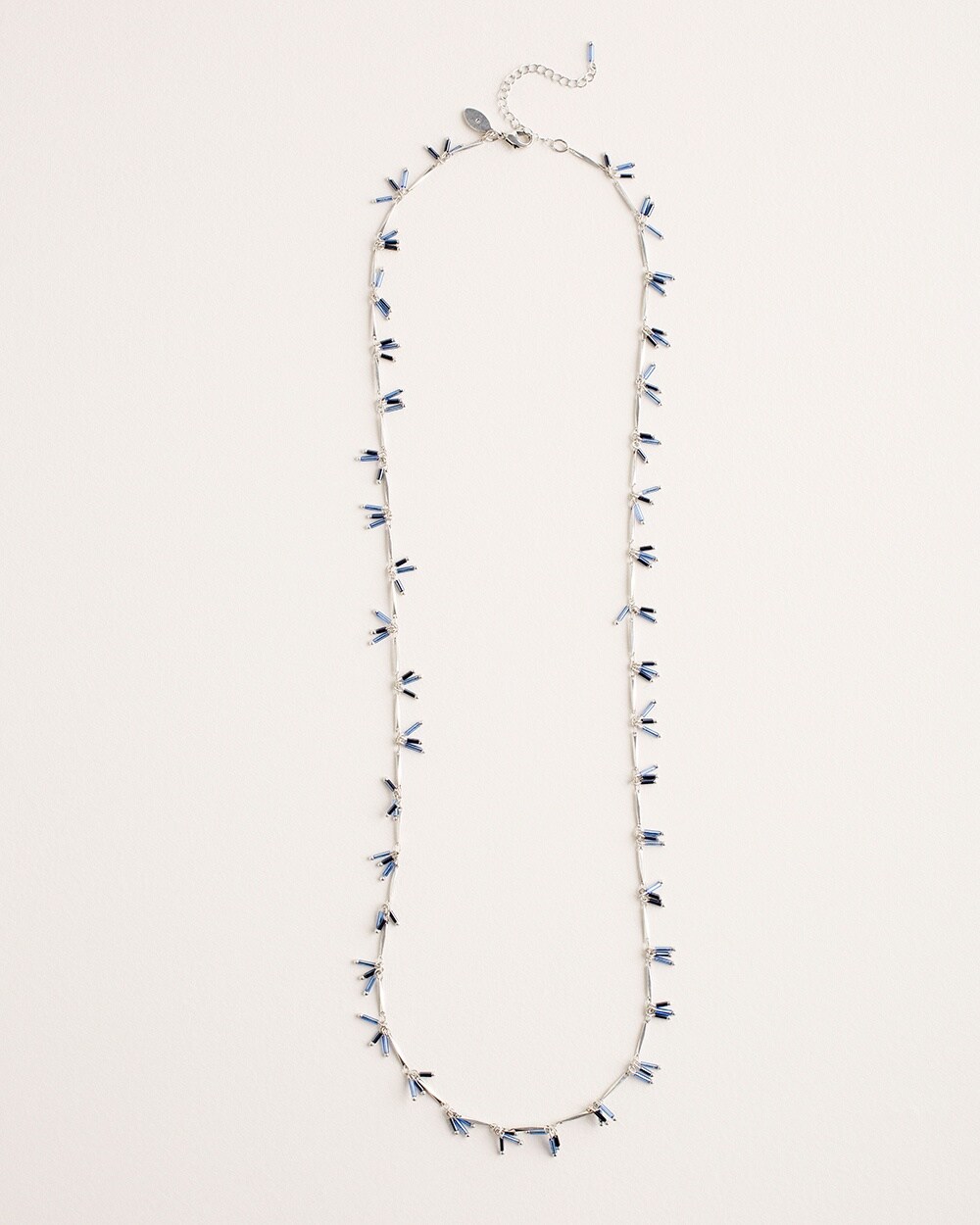 Blue Single-Strand Necklace