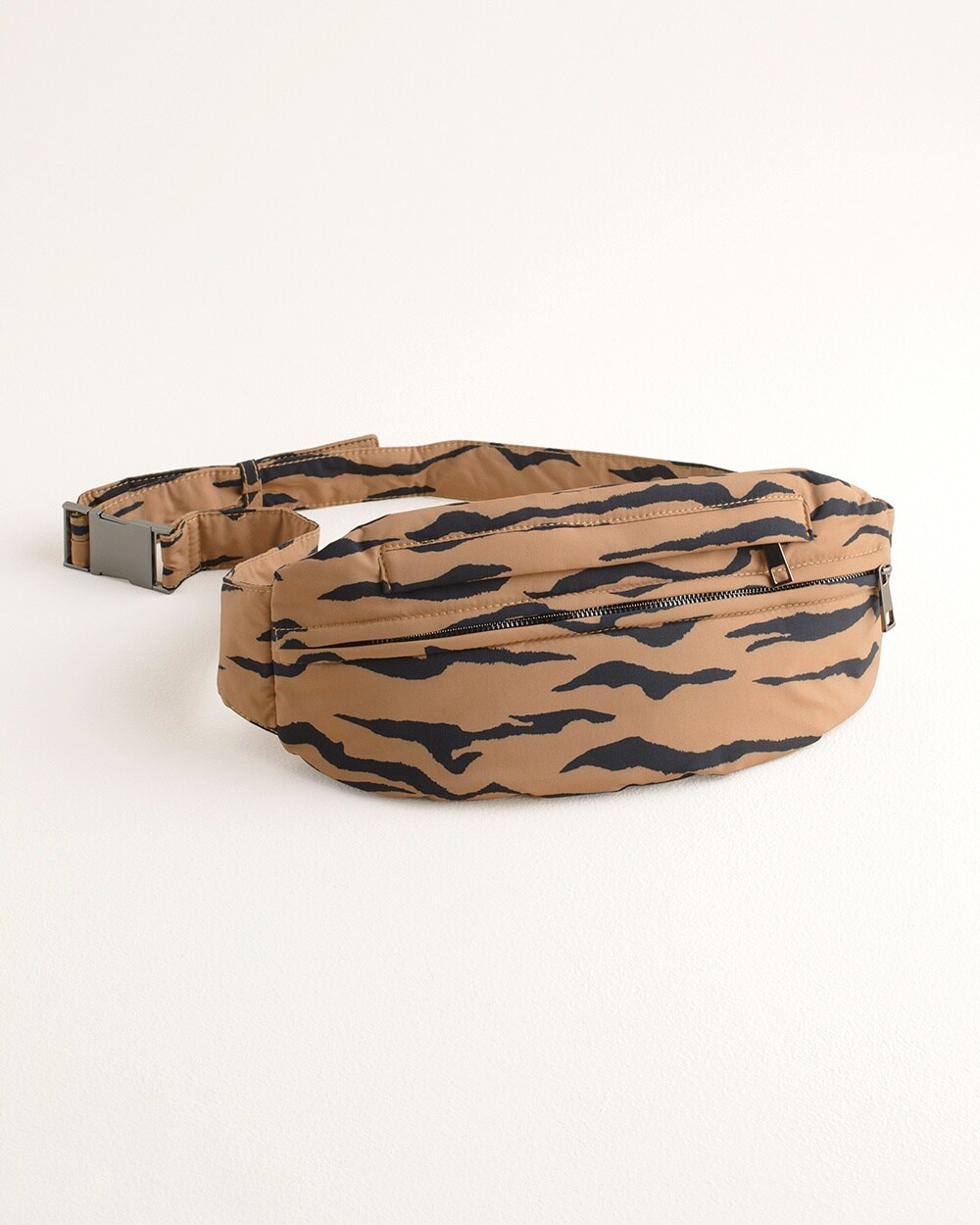 Tiger-Stripe Belt Bag