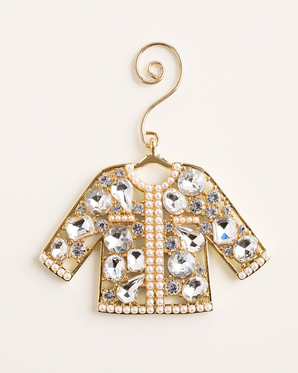 Jeweled Jacket Ornament