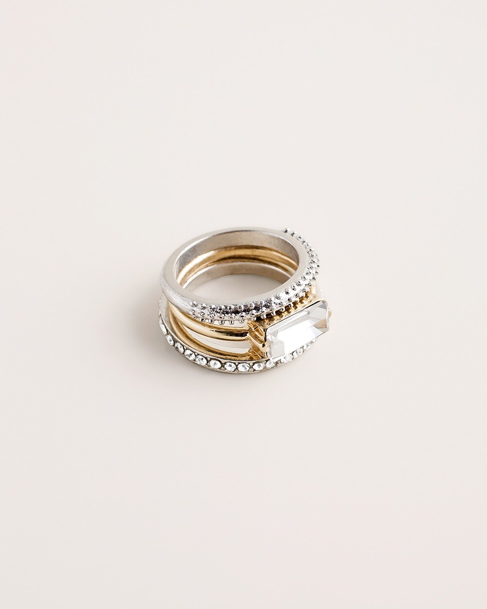 Stackable Triple Ring Set