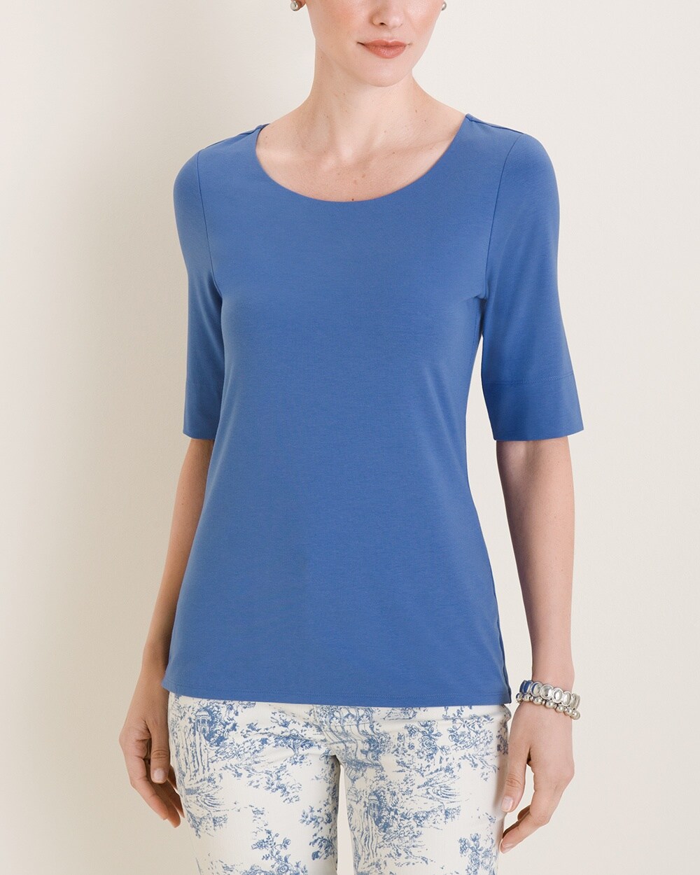 Touch of Cool Ballet-Neck Tee