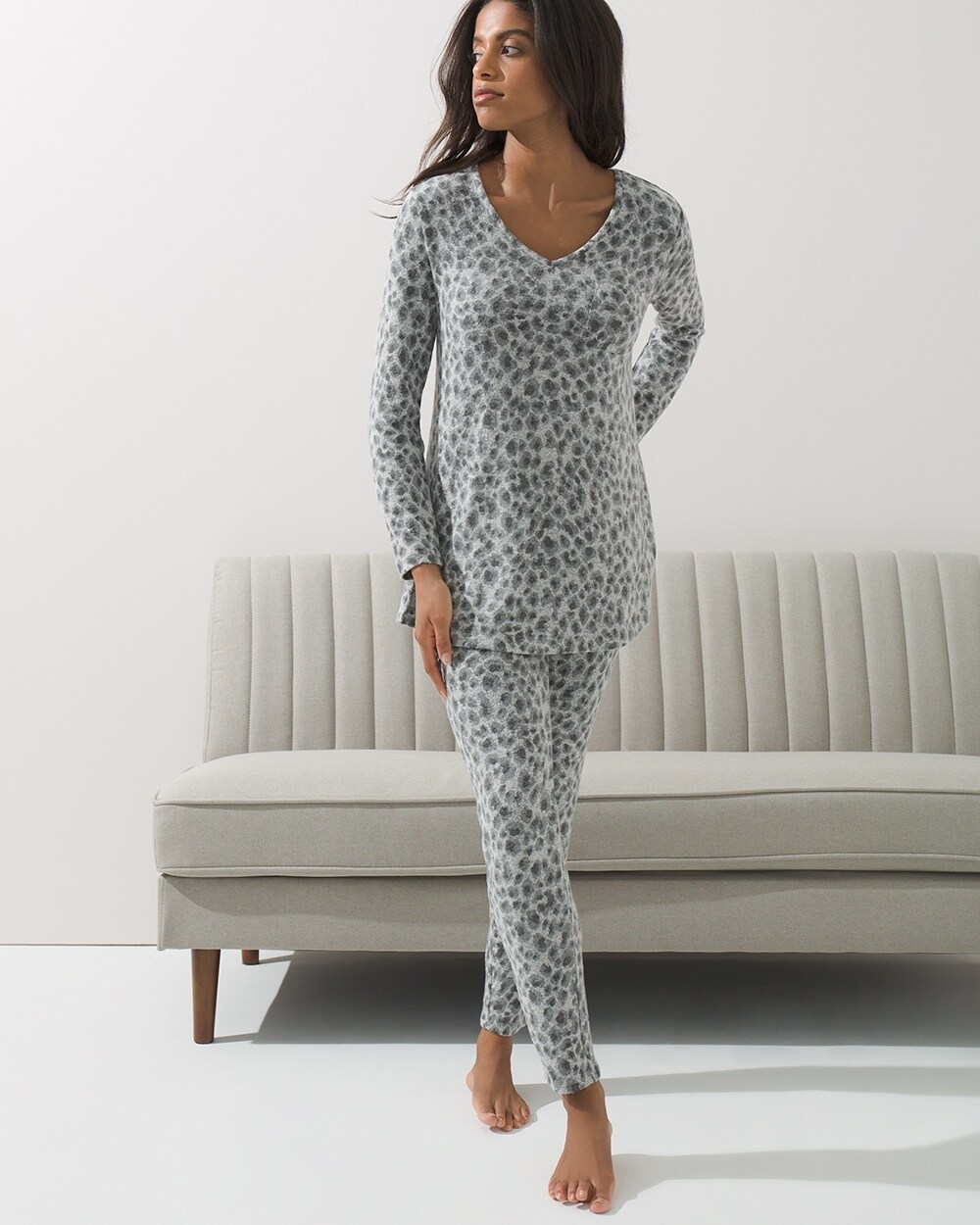 Brushed Cozy Long Sleeve Pajama Set