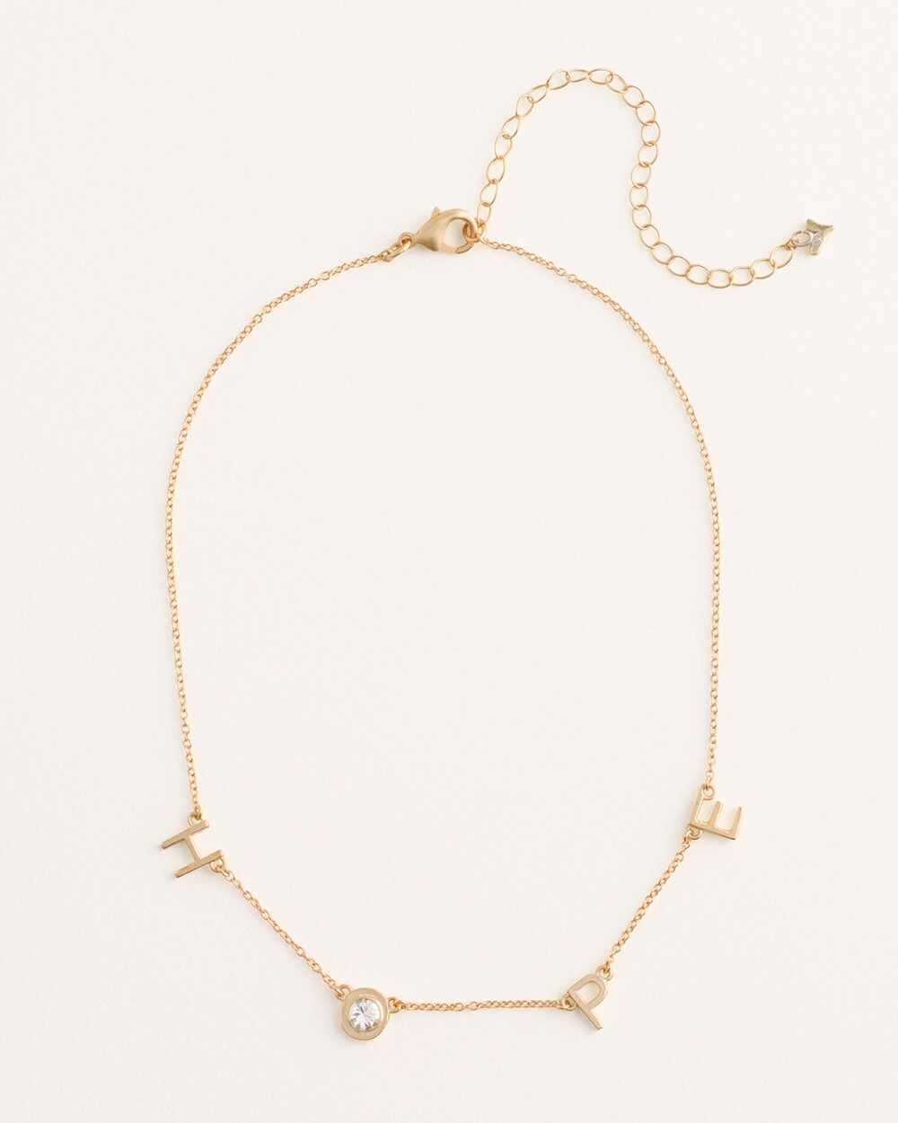 Goldtone Single-Strand Necklace