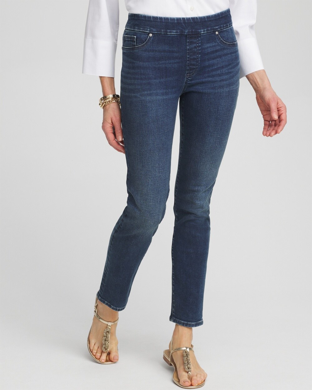 Petite Pull-On Ankle Jeggings