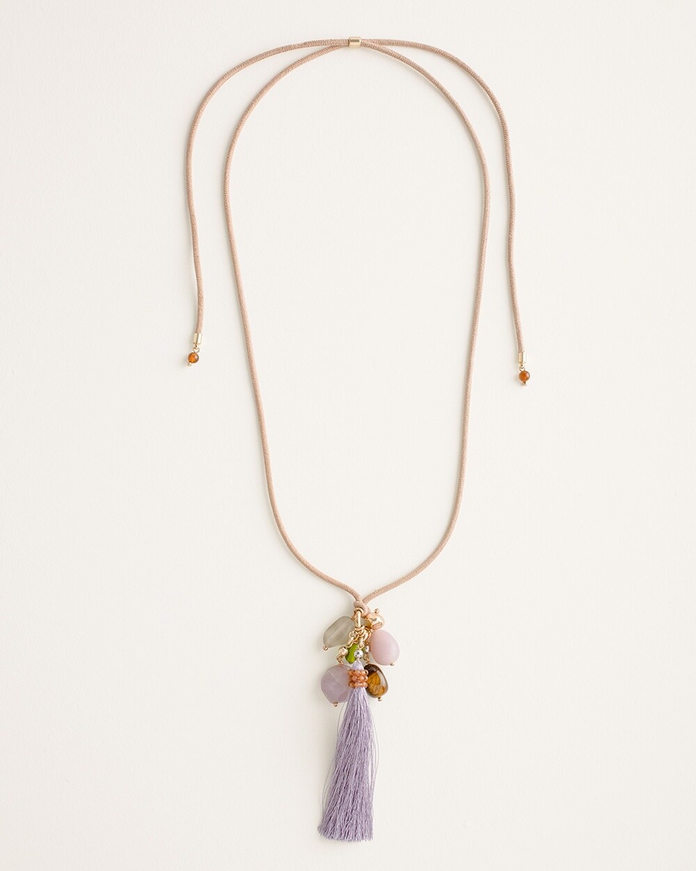 Purple Convertible Pendant Necklace