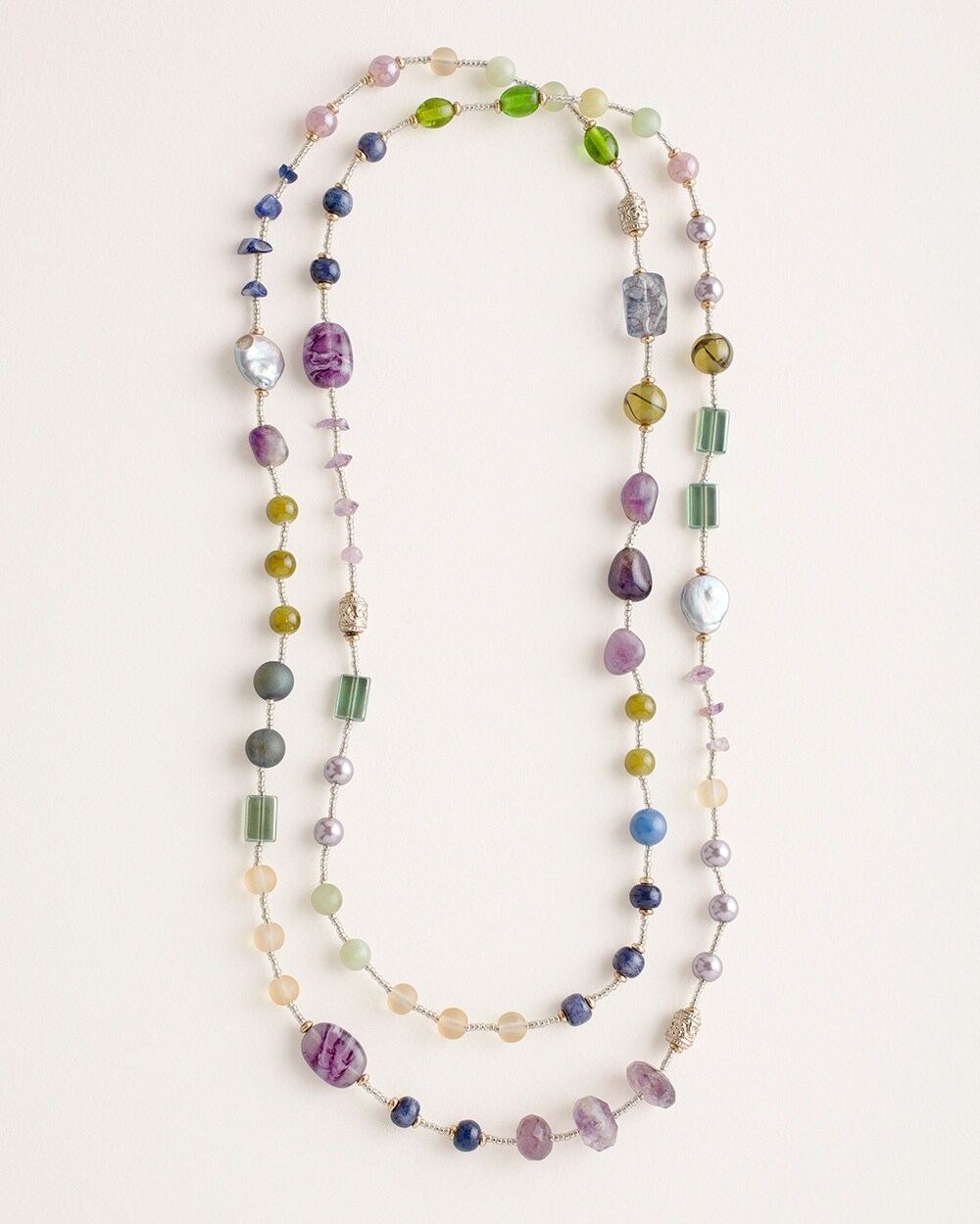 Purple Single-Strand Necklace
