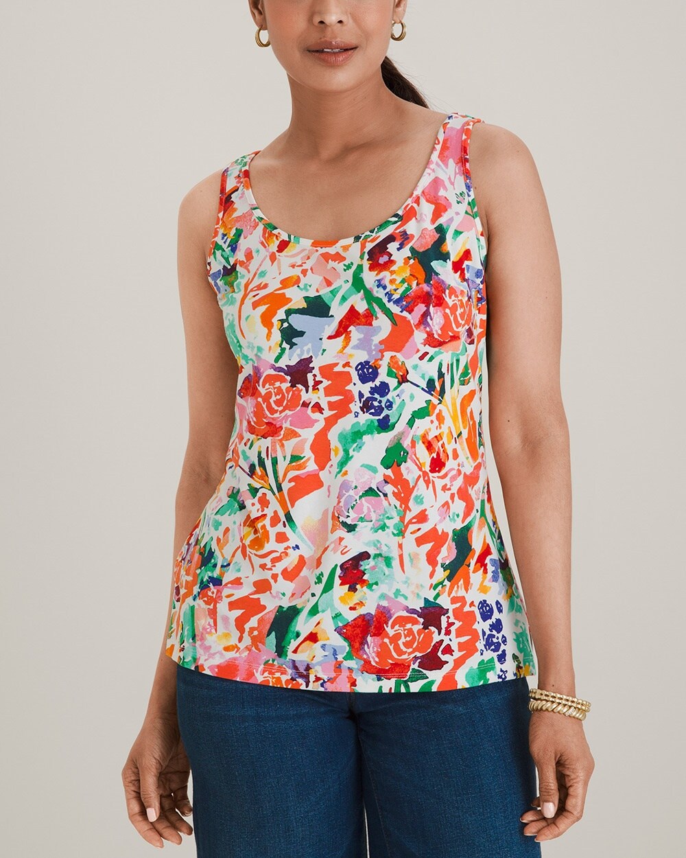 Touch of Cool Polished Tank Top