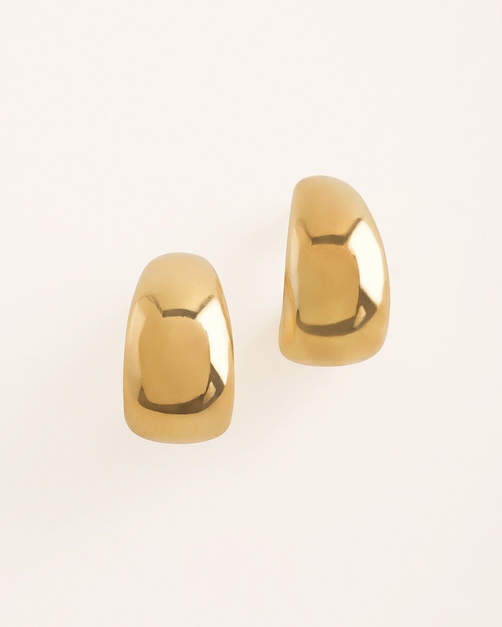Small Goldtone Hoop Earrings