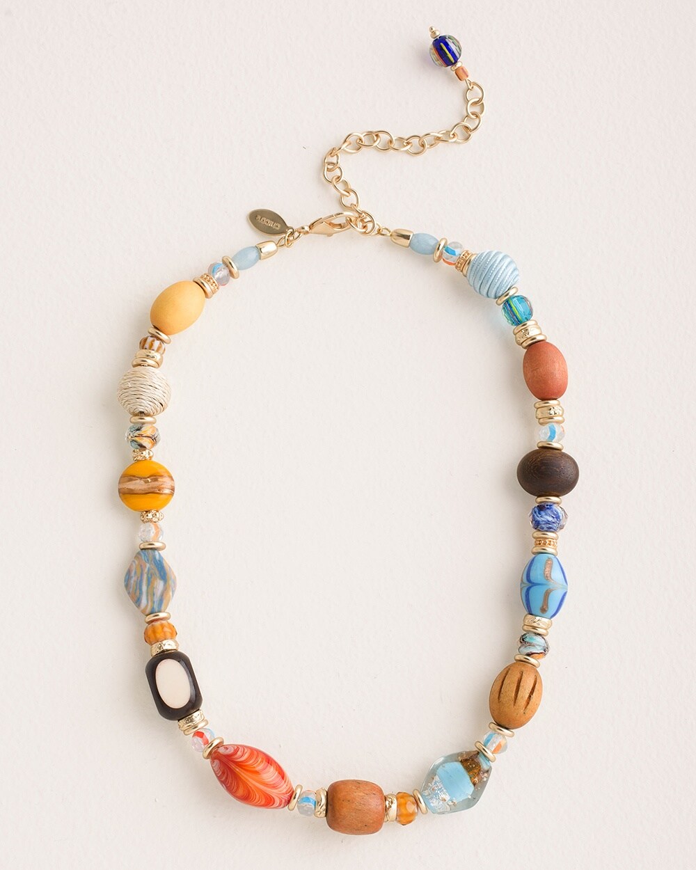 Multicolored Singlestrand Necklace