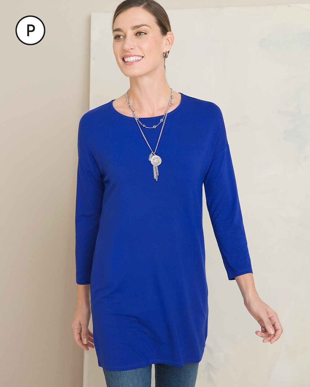 Touch of Cool Petite Wedge Tunic