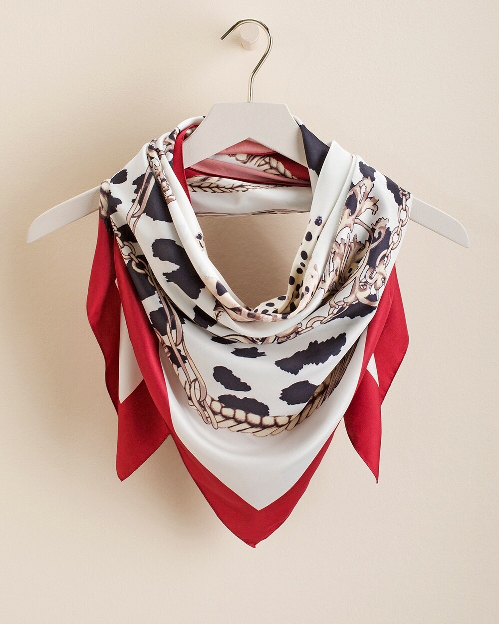 Printed Oversized Square Scarf