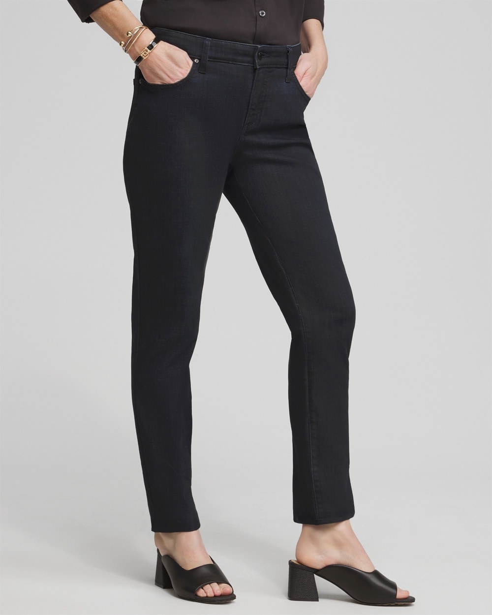 So Slimming Girlfriend Ankle Jeans - Chico's