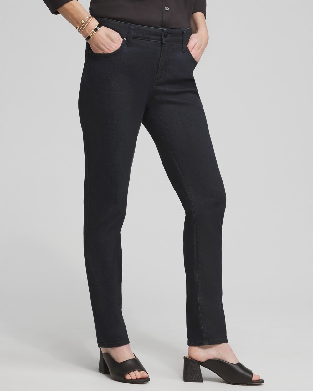 So Slimming Petite Girlfriend Ankle Jeans - Chico's