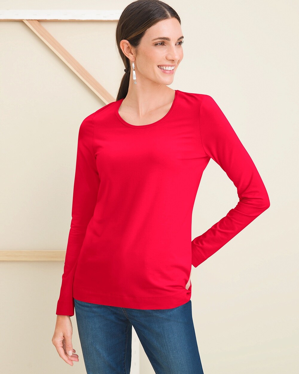 Touch of Cool Long-Sleeve Layering Tee