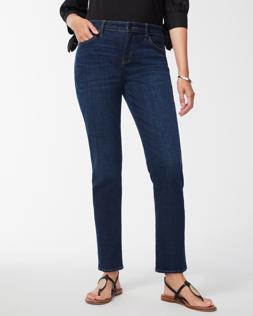 So Slimming Girlfriend Jeans - Chico's