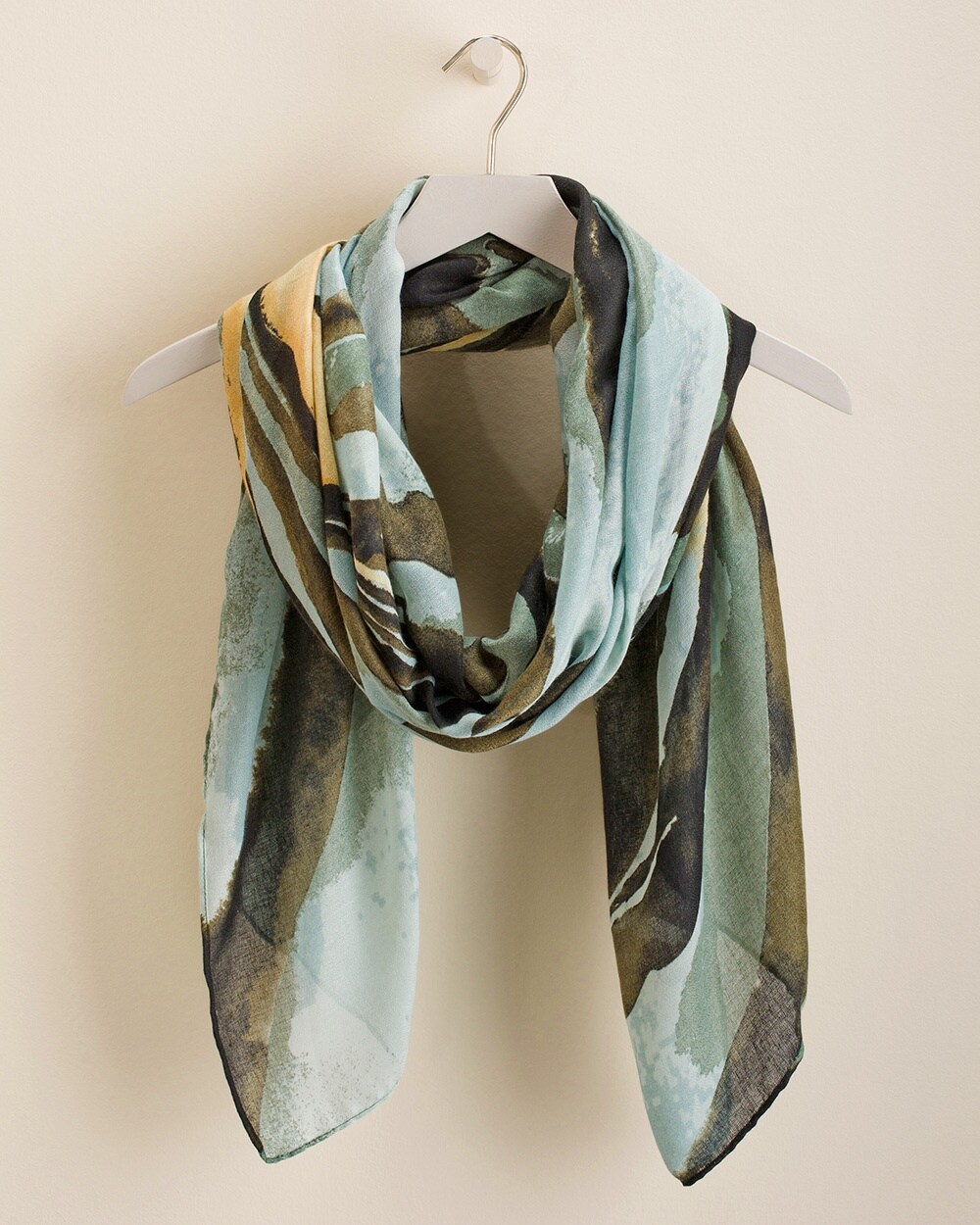 Printed Oblong Scarf