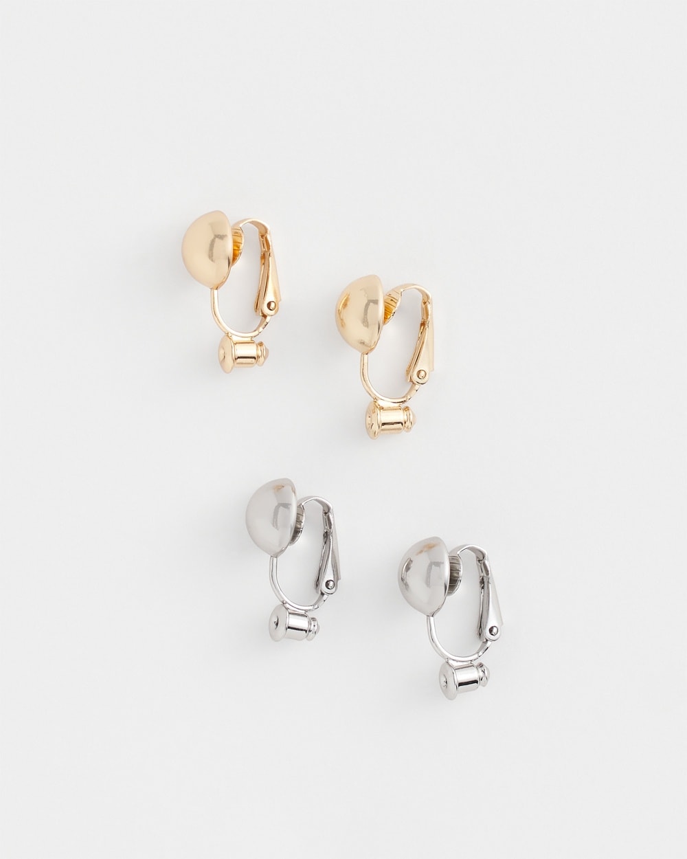 Clip-On Earrings Converters, Convert Pierced Earrings Into Clip-On Earrings  (5 pairs)