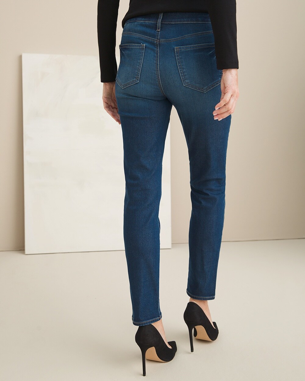 So Slimming Super Soft Girlfriend Ankle Jeans - Chico's