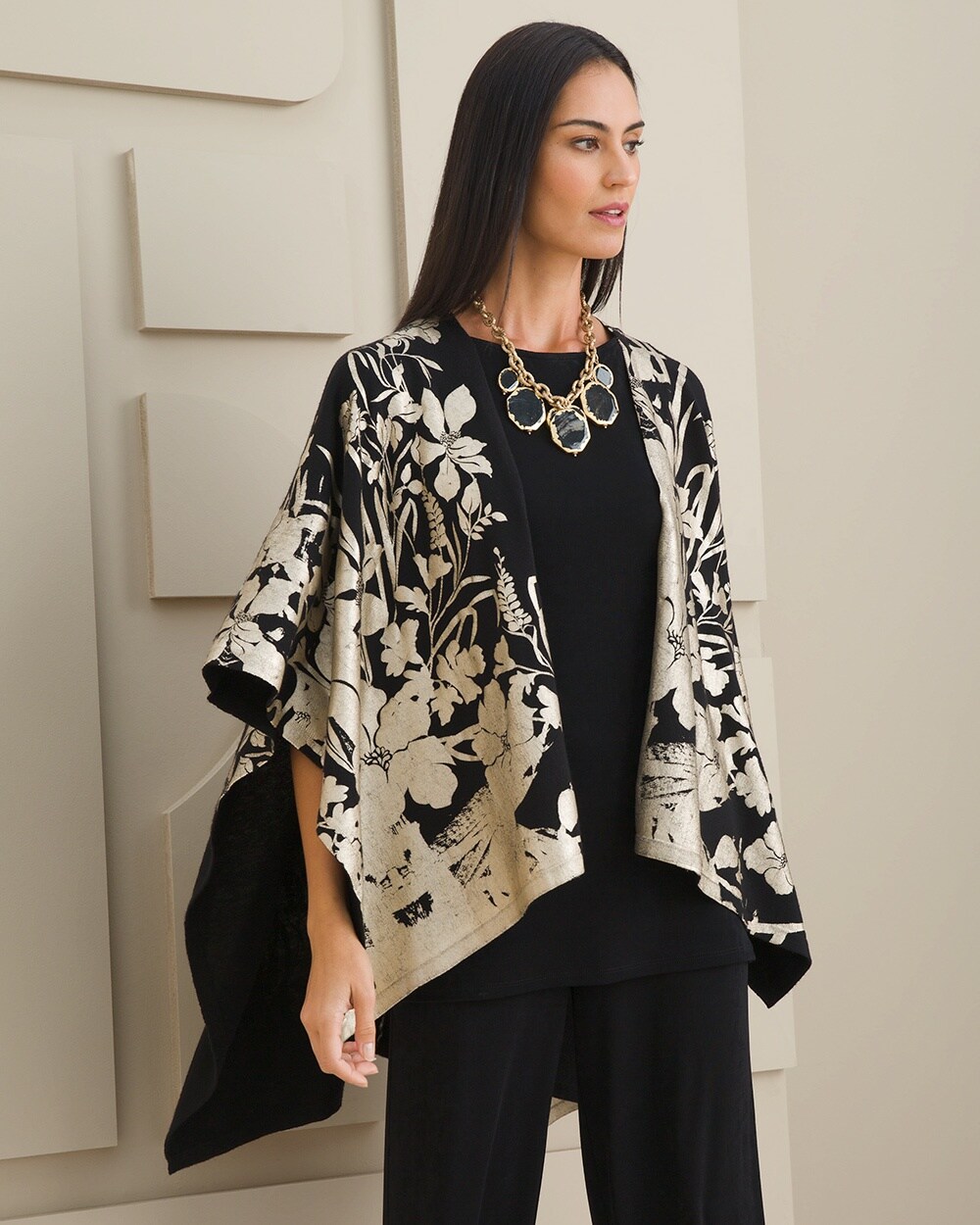 Travelers Collection Shawl Sweater