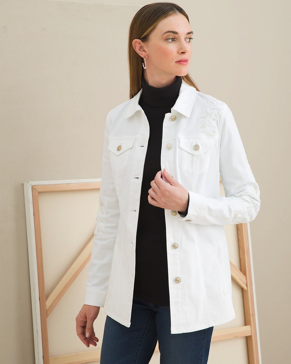 Share 106+ new look denim jacket women best