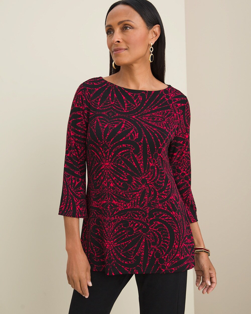 Travelers Classic Bell-Sleeve Tunic