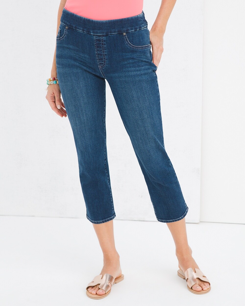 21\ Pull-On Crop Jeggings - Chico's