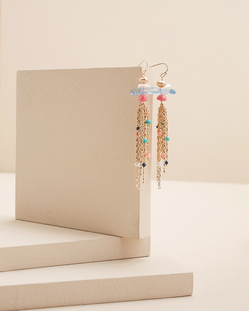 Multicolor Chandelier Earrings