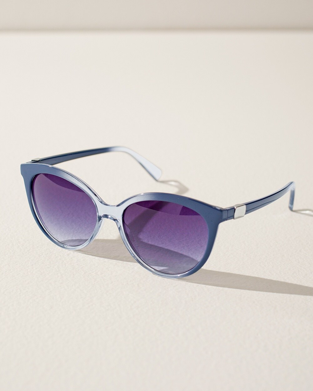 Blue Wayfarer Sunglasses